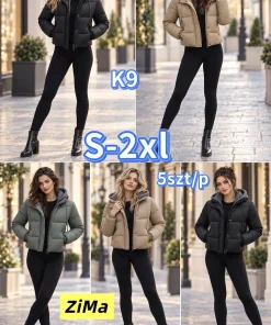 Kurtki Damskie,size s-2xl,Paczka 5szt,1kolor