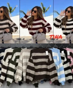 Swetry DAMSKA,size uni,Paczka 6szt,mix kolor
