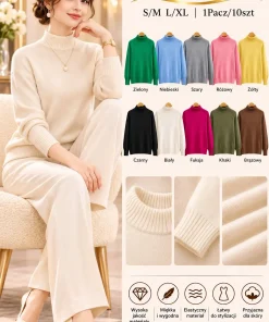 Swetry DAMSKI ,size s/m-l/xl,Paczka 10szt,mix kolor