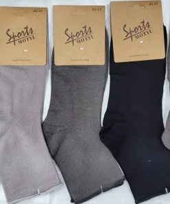 Skarpety MĘSKIE,size 40-46,Paczka 40szt,mix kolor