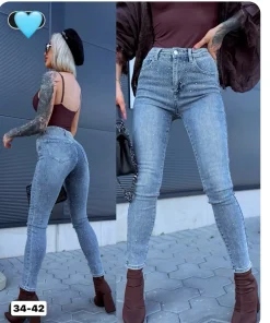 Jeansy Damskie,size 34-42,Paczka 10szt,1kolor