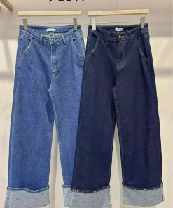 Jeansy Damskie,size s-l,Paczka 10szt,mix kolor