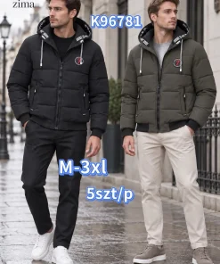 Kurtki MĘSKA ,size m-3xl,Paczka 5szt,1kolor