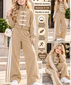 Komplety DZIECIĘCA,size 4-14lat,Paczka 6szt,1 kolor