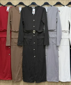 Sukienki Damskie WŁOSKA,Size uni,paczka 6szt, mix kolor