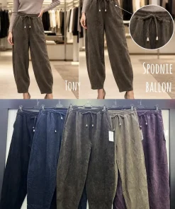 Spodnie Damskie WŁOSKA,Size uni,paczka 6szt, mix kolor
