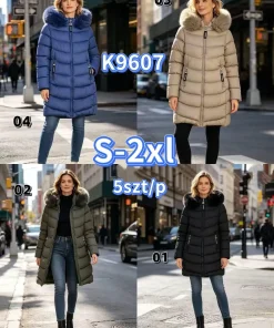 Kurtki DAMSKI ,size s-2xl,Paczka 5szt,1kolor