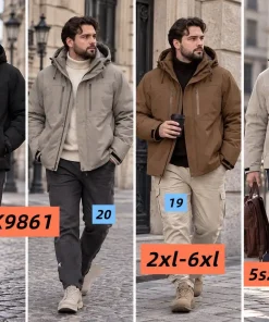 Kurtki MĘSKA ,size 2-6xl,Paczka 5szt,1kolor