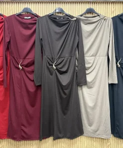 Sukienki Damskie WŁOSKA,Size uni,paczka 6szt, mix kolor