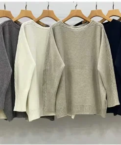 Swetry Damskie,size uni,Paczka 6szt,mix kolor