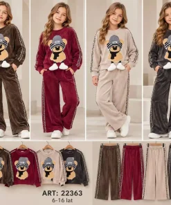 Komplety DZIECIĘCA,size 6-16lat,Paczka 6szt,1kolor