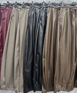 Spodnie skórzane Damskie WŁOSKA,Size uni,paczka 6szt, mix kolor