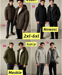 Kurtki MĘSKA ,size 2-6xl,Paczka 5szt,1kolor