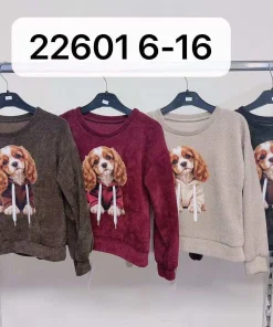 Bluzy DZIECIĘCA,size 6-16lat,Paczka 6szt,1kolor
