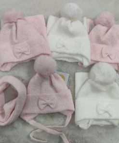 Komplety Czapki zimowe DZIECIĘCA,Paczka 10szt,mix kolor