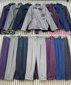Komplety Damskie WŁOSKA,Size uni,paczka 6szt, mix kolor