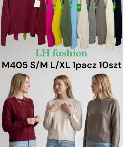 Swetry Damskie,size s/m-l/xl,Paczka 10szt,mix kolor