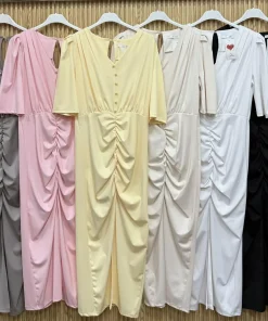 Sukienki Damskie WŁOSKA,Size uni,paczka 6szt, mix kolor