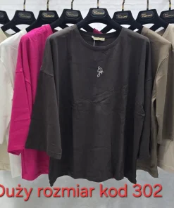 Bluzki Damskie,size uni,Paczka 12szt,mix kolor