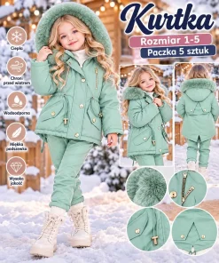 Kurtki DZIECIĘCA,size 1-5lat,Paczka 5szt,1 kolor