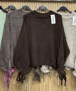 Swetry Damskie WŁOSKA,Size uni,paczka 6szt, mix kolor