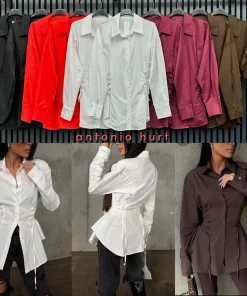 Koszule DAMSKI ,size uni,Paczka 6szt,mix kolor