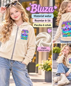 Bluzy DZIECIĘCA,size 6-16lat,Paczka 6szt,1kolor