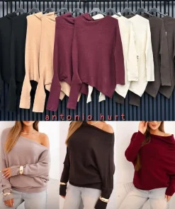 Bluzki DAMSKI ,size uni,Paczka 6szt,mix kolor