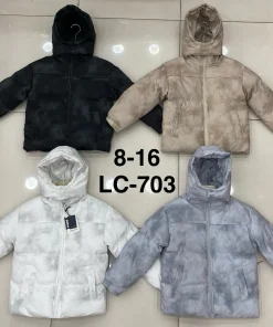Kurtki DZIECIĘCA,size 8-16lat,Paczka 5szt,1kolor