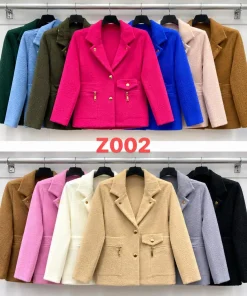 Żakiety i Marynarki Damskie,size uni,Paczka 6szt,mix kolor