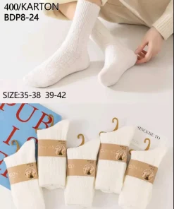 Skarpety Damskie,size 35-42,Paczka 40szt,1 kolor