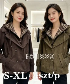 Kurtki DAMSKA,size s-xl,Paczka 4szt,1kolor