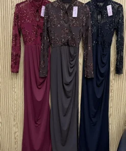 Sukienki Damskie WŁOSKA,Size uni,paczka 6szt, mix kolor