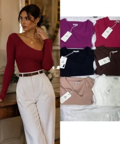 Swetry Damskie,Size uni,Paczka 6szt,mix kolor