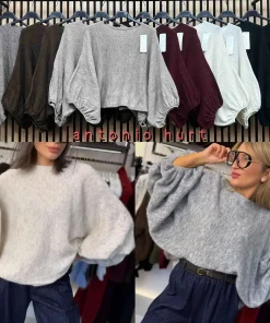 Swetry damskie ,size uni,Paczka 6szt,mix kolor