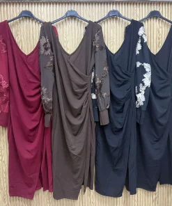Sukienki Damskie WŁOSKA,Size uni,paczka 6szt, mix kolor
