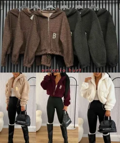 Kurtki DAMSKA,size uni,Paczka 6szt,mix kolor