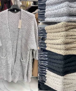 Swetry Damskie WŁOSKA,Size uni,paczka 6szt, mix kolor