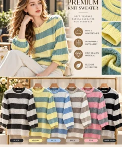 Swetry Damskie,Size l/xl-2xl/3xl,Paczka 10szt,mix kolor