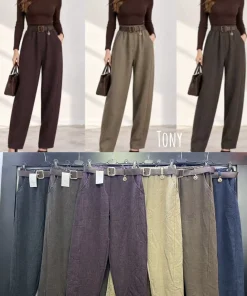 Spodnie Damskie WŁOSKA,Size uni,paczka 6szt, mix kolor