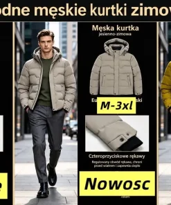 Kurtki MĘSKA ,size m-3xl,Paczka 5szt,1kolor