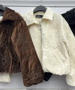 Kurtki Damskie WŁOSKA,Size uni,paczka 6szt, mix kolor