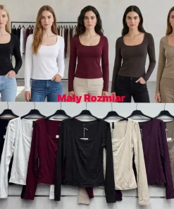 Bluzki Damskie WŁOSKA,Size uni,paczka 6szt, mix kolor