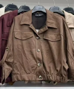 Kurtki Damskie WŁOSKA,Size uni,paczka 6szt, mix kolor
