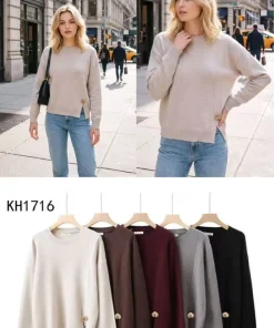 Swetry Damskie,size uni,Paczka 10szt,mix kolor