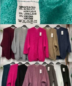 Swetry Damskie WŁOSKA,Size uni,paczka 6szt, mix kolor