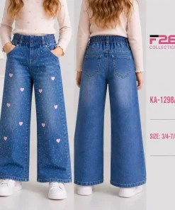 Spodnie JEANSY DZIECIĘCA,size 3/4-7/8lat,Paczka 5szt,1 kolor