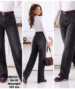 Jeansy Damskie,size xs-xl,Paczka 12szt,1kolor