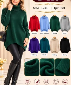 Swetry DAMSKI ,size s/m-l/xl,Paczka 10szt,mix kolor