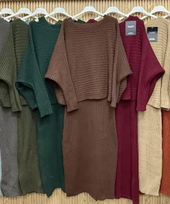 Sukienki Damskie WŁOSKA,Size uni,paczka 6szt, mix kolor